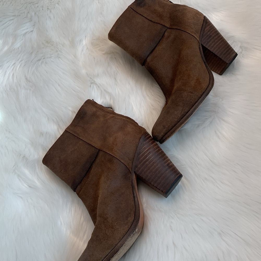 Rag & Bone Suede Booties - Picture 4 of 12